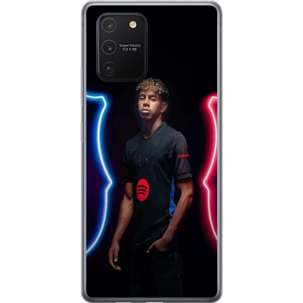 Samsung Galaxy S10 Lite Gennemsigtig cover Yamal Fodbold FC Barcelona Ung Talent Spiller Fodboldstjerne Spanien La Liga Populært Motiv