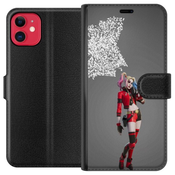 Apple iPhone 11 Lompakkokotelo Harley Quinn