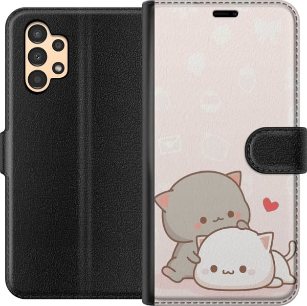 Kompatibelt Plånboksfodral till Samsung Galaxy A13 Kawaii