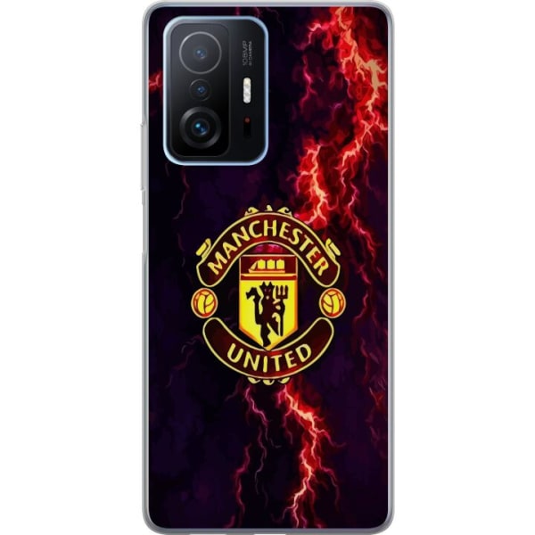 Xiaomi 11T Läpinäkyvä kuori Manchester United