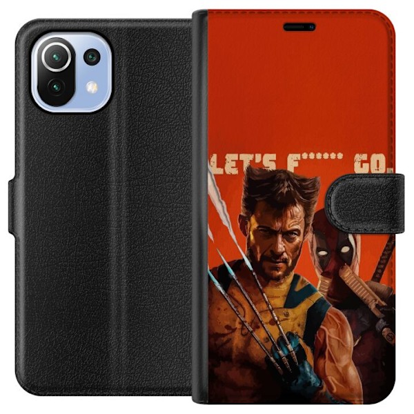 Xiaomi Mi 11 Lite Lompakkokotelo Deadpool & Wolverine