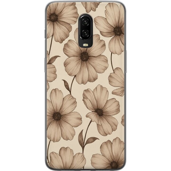 OnePlus 6T Gennemsigtig cover Pastel Rush