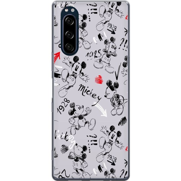 Sony Xperia 5 Läpinäkyvä kuori Disney kuviointi