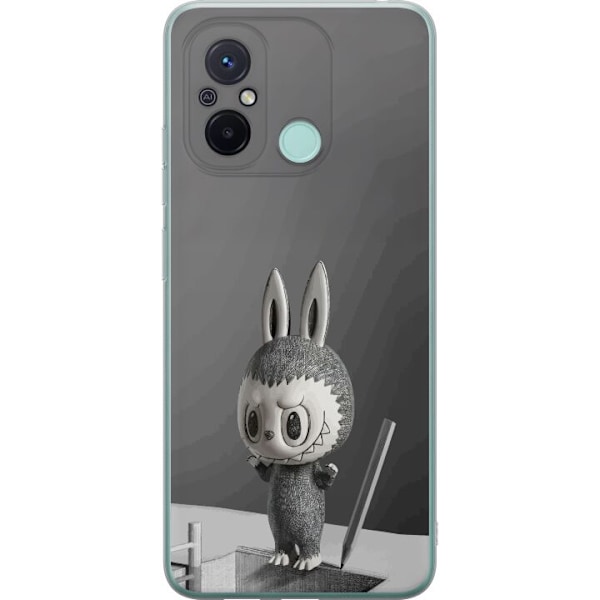 Xiaomi Redmi 12C Läpinäkyvä kuori Pop Mart MEGA LABUBU LABU