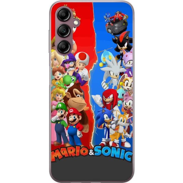Kompatibelt Mobildeksel til Samsung Galaxy A14 5G Super Mario