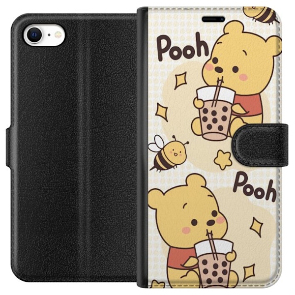 Apple iPhone 6s Plånboksfodral Nalle Pooh Style – klassiskt björnmotiv i ny tolkning