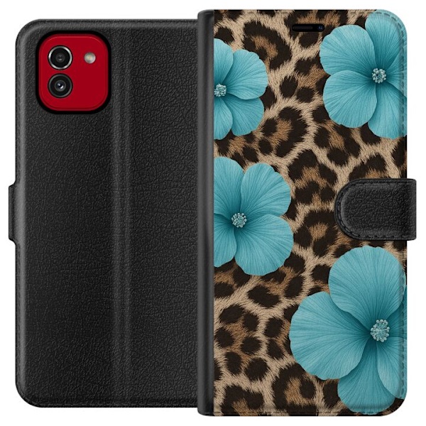 Samsung Galaxy A03 Tegnebogsetui Blossom Beast
