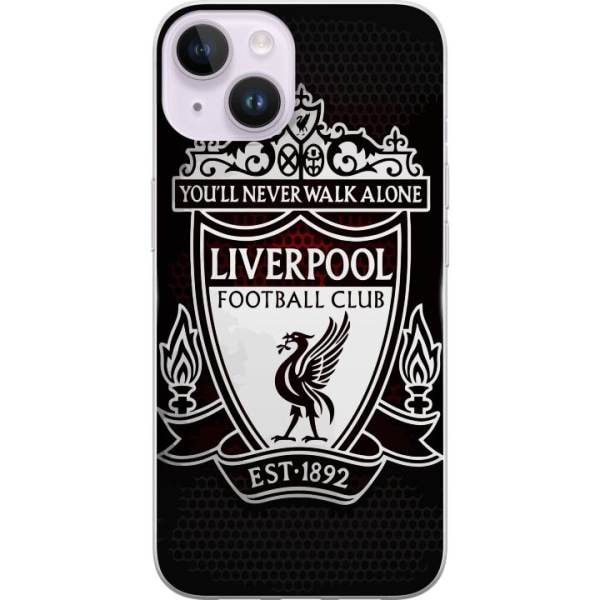 Apple iPhone 15 Gjennomsiktig deksel Liverpool L.F.C.