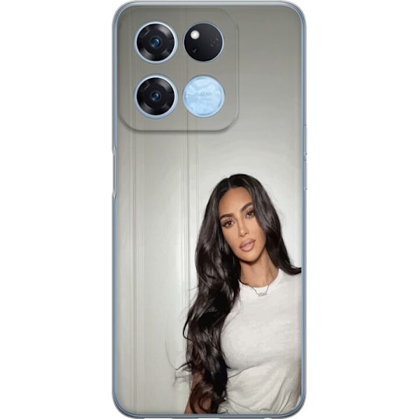 OnePlus Ace Racing Läpinäkyvä kuori Kim Kardashian – Icon