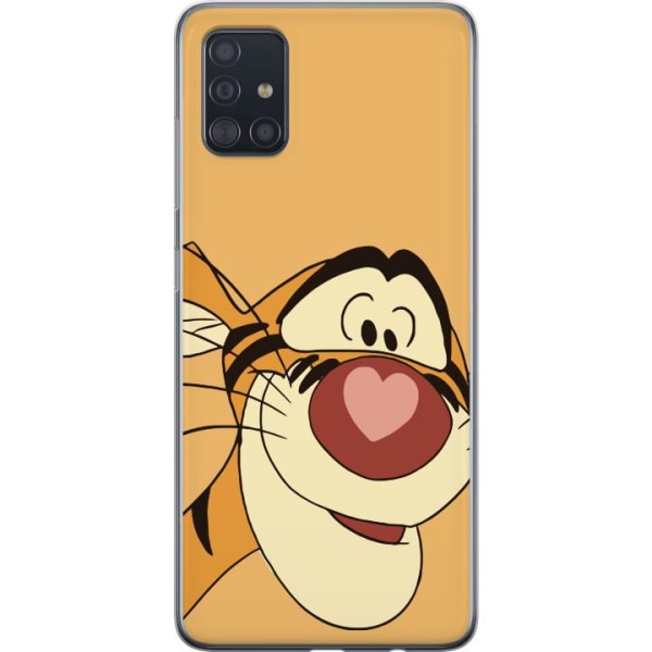 Samsung Galaxy A51 Gennemsigtig cover Tiger