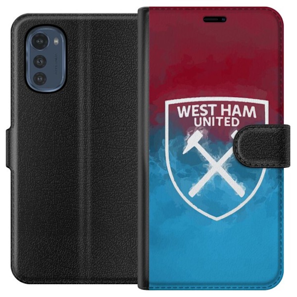 Motorola Moto E32s Plånboksfodral West Ham