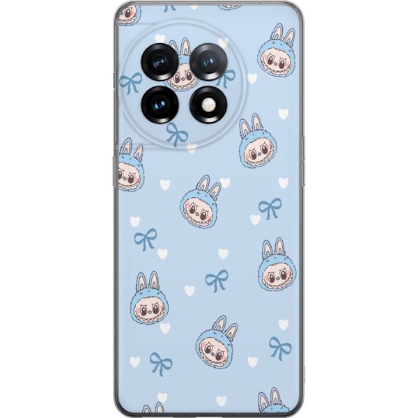 OnePlus 11R Läpinäkyvä kuori Labubu Tuli Henki