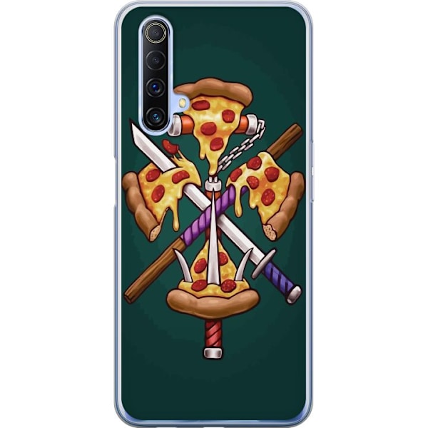 Realme X50 5G Gennemsigtig cover Pizza