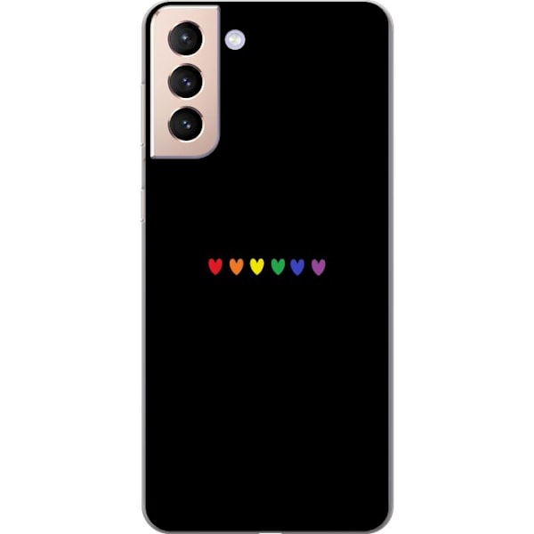 Samsung Galaxy S21 Kuori / Matkapuhelimen kuori - Ylpeä Sydämet
