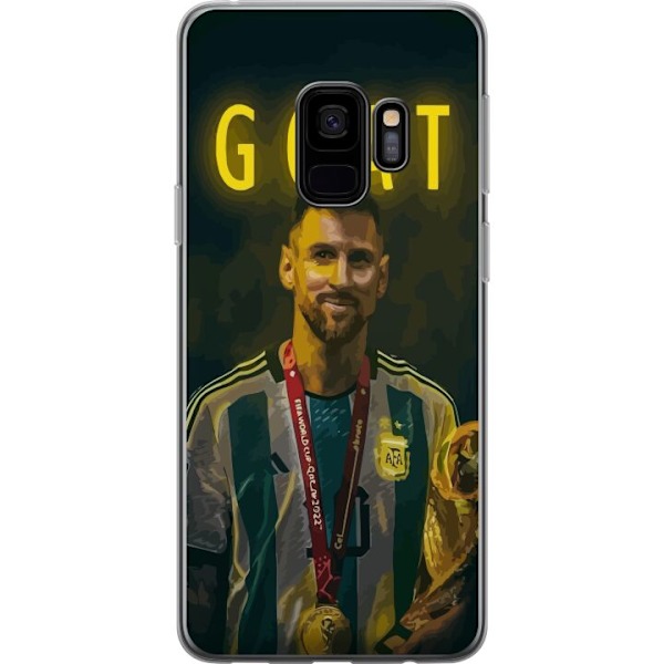 Samsung Galaxy S9 Läpinäkyvä kuori Vuohi Messi