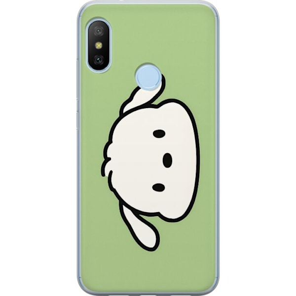 Xiaomi Mi A2 Lite Läpinäkyvä kuori Snoopy Flip