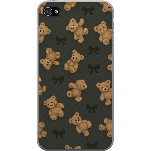 Apple iPhone 4s Gjennomsiktig deksel Teddy Klemmer