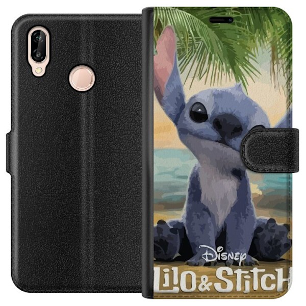 Huawei P20 lite Tegnebogsetui Kærlig – Med Hjerter & Kawaii-følelse