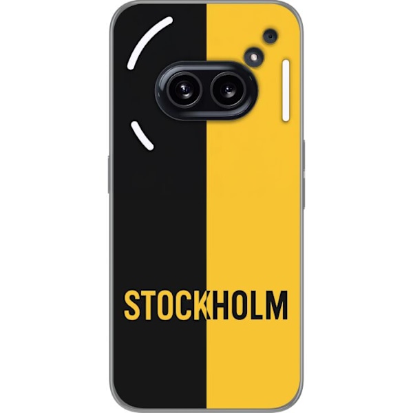 Nothing Phone (2a) Gennemsigtig cover Stockholm – fodbold