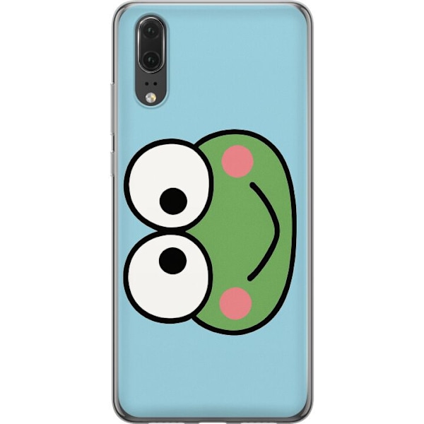 Huawei P20 Genomskinligt Skal Keroppi Smile