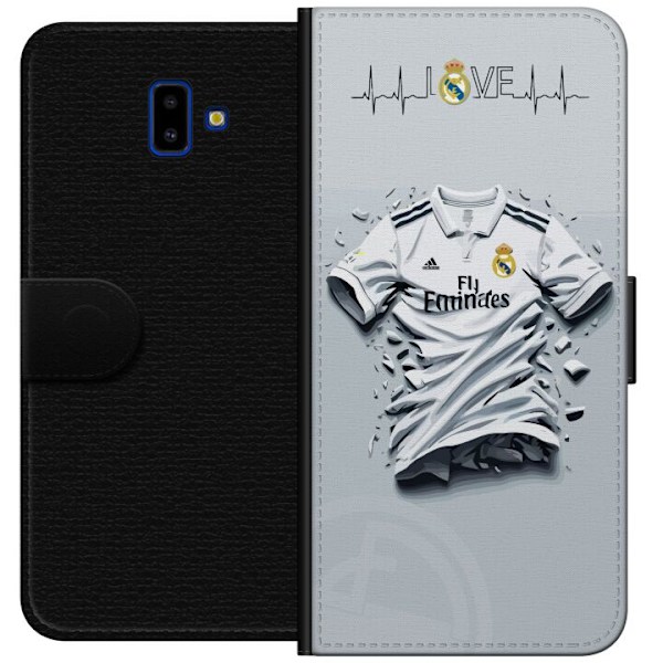 Samsung Galaxy J6+ Lommeboketui Real Madrid