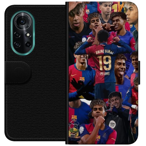 Huawei nova 8 Pro Tegnebogsetui Lamine Yamal mobilcover til fodboldfans