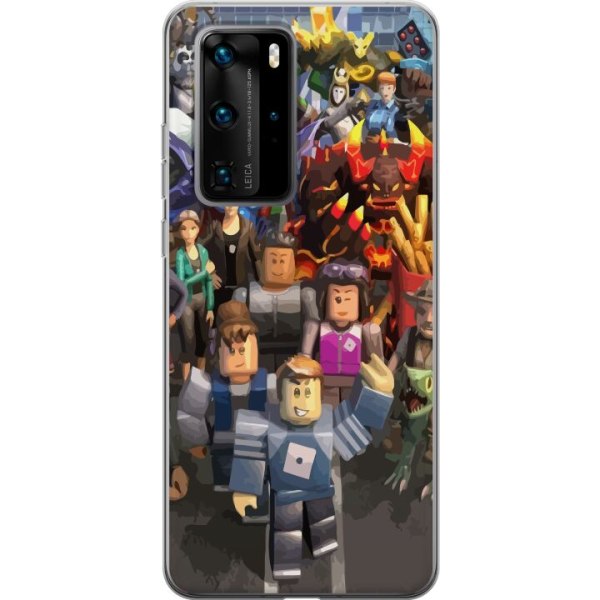 Huawei P40 Pro Gennemsigtig cover Roblox