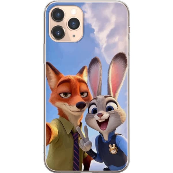 Kompatibel Mobilcover til Apple iPhone 11 Pro Zootopia Nick og Judy bedste venner