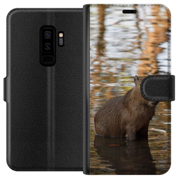 Kompatibel Tegnebogsetui til Samsung Galaxy S9+ Capybara