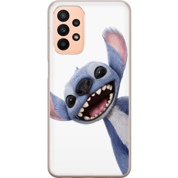 Kompatibelt Mobildeksel til Samsung Galaxy A23 Lilo & Stitch