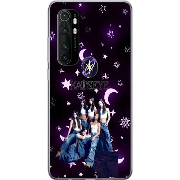 Kompatibelt Mobilskal till Xiaomi Mi Note 10 Lite KATSEYE lila