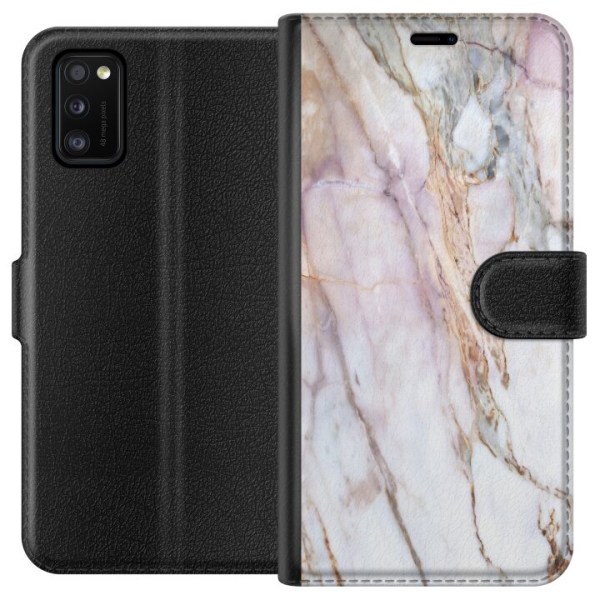 Samsung Galaxy A41 Plånboksfodral Marmor