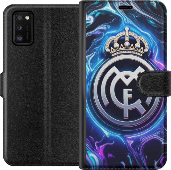 Kompatibel Tegnebogsetui til Samsung Galaxy A41 Real Madrid