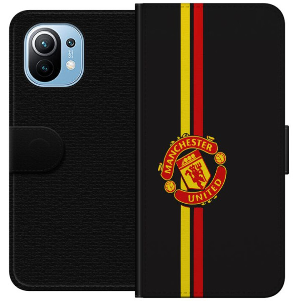 Xiaomi Mi 11 Lompakkokotelo Manchester United F.C.