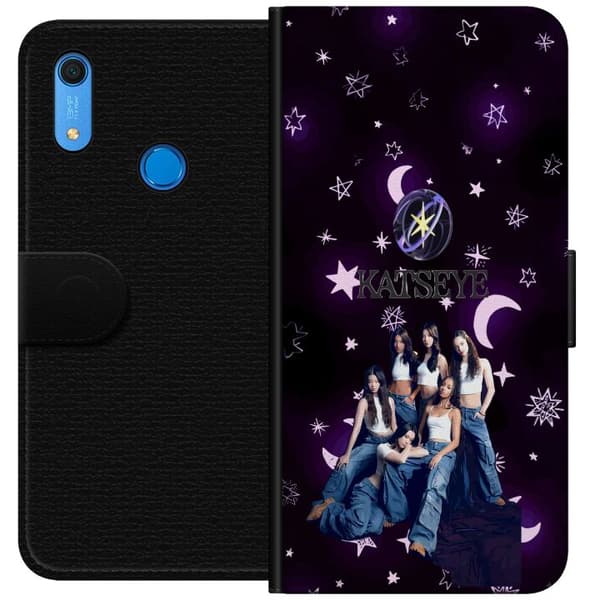 Kompatibel Tegnebogsetui til Huawei Y6s (2019) KATSEYE lilla