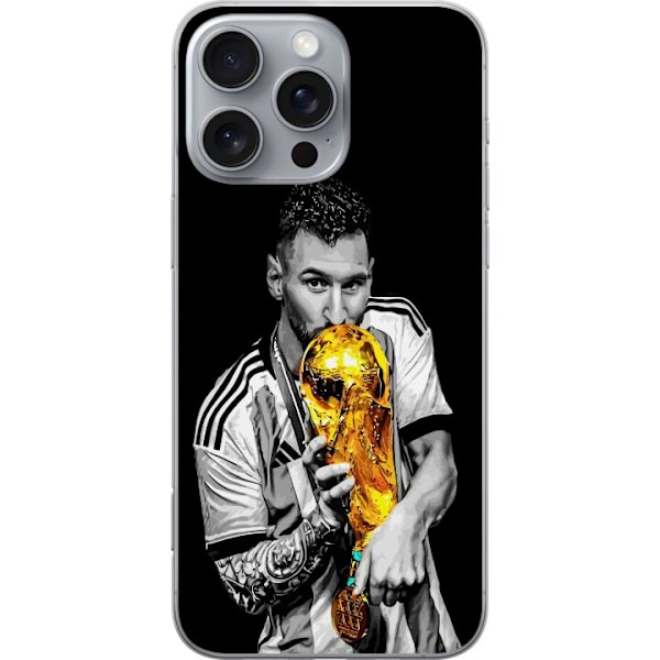 Apple iPhone 16 Pro Max Gjennomsiktig deksel Lionel Messi