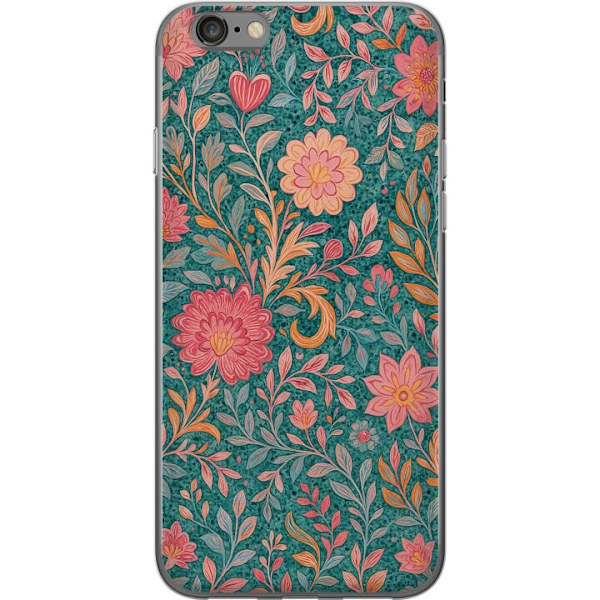 Apple iPhone 6 Gennemsigtig cover Floral Dream