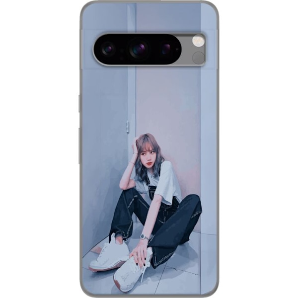 Google Pixel 8 Pro Genomskinligt Skal Lisa from Blackpink – K-pop Style Icon