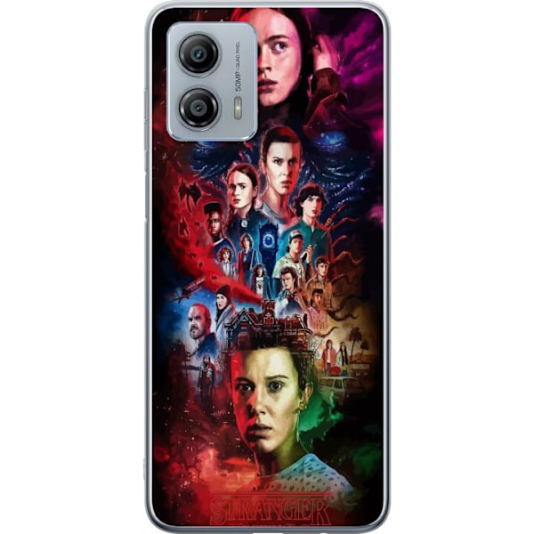 Motorola Moto G53 Genomskinligt Skal Stranger Things 5