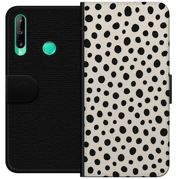Huawei P40 lite E Tegnebogsetui Dot Dance