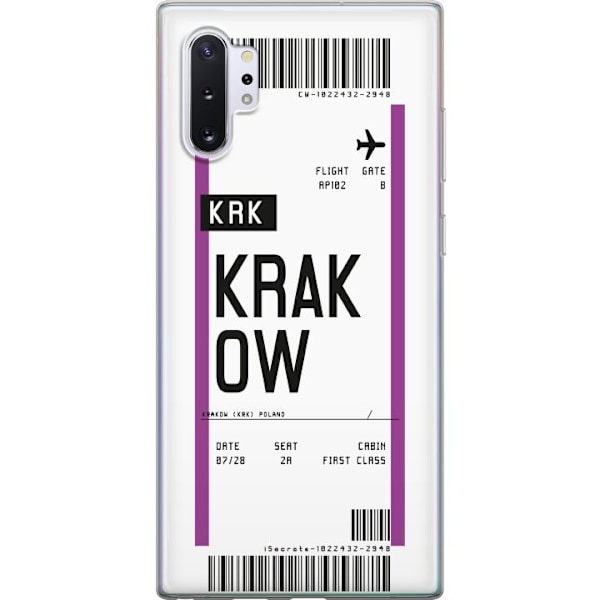 Samsung Galaxy Note10+ Gennemsigtig cover Krakow