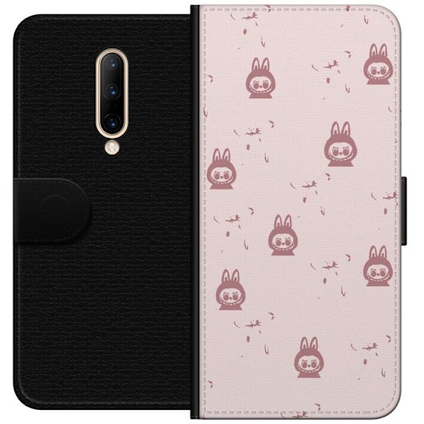 OnePlus 7 Pro Tegnebogsetui Labubu Neon Pop - Neonfarvet pop a