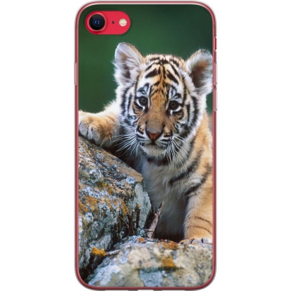 Apple iPhone SE (2020) Cover / Mobilcover - Tiger