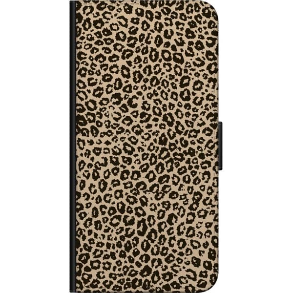 Kompatibel Tegnebogsetui til Samsung Galaxy A03s Leopard Mønster