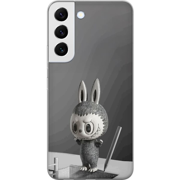 Samsung Galaxy S22+ 5G Gennemsigtig cover Pop Mart MEGA LABUBU