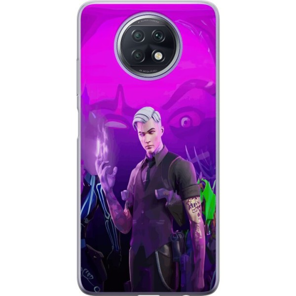 Xiaomi Redmi Note 9T Läpinäkyvä kuori Fortnite - Midas