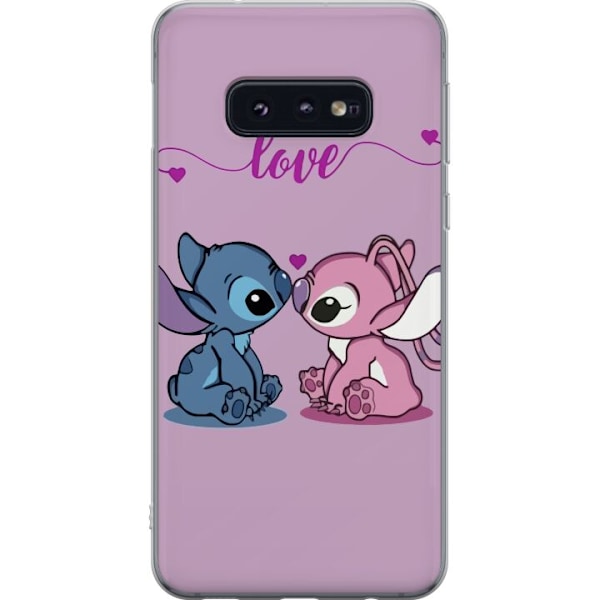 Samsung Galaxy S10e Läpinäkyvä kuori Lilo & Stitch – Ange