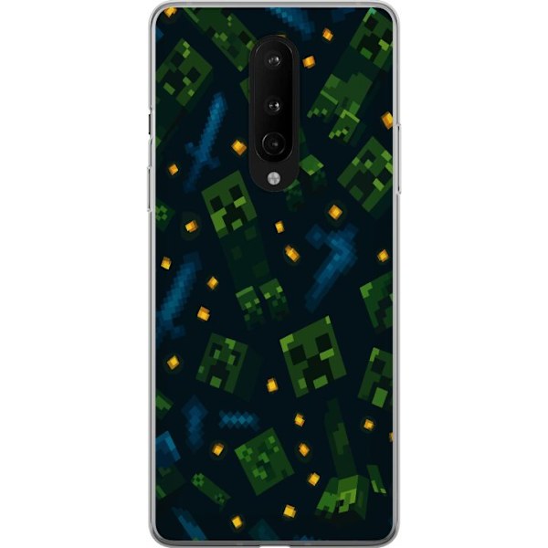 OnePlus 8 Genomskinligt Skal Minecraft Dungeons Mob