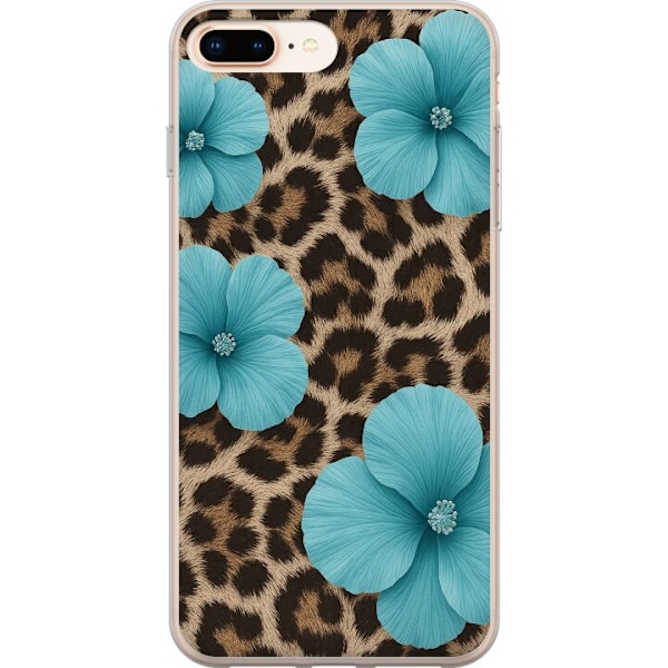 Apple iPhone 8 Plus Gennemsigtig cover Blossom Beast