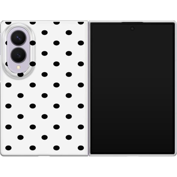 Kompatibel Mobilcover til Samsung Galaxy Z Fold8 Sort-hvide prikker hvid
